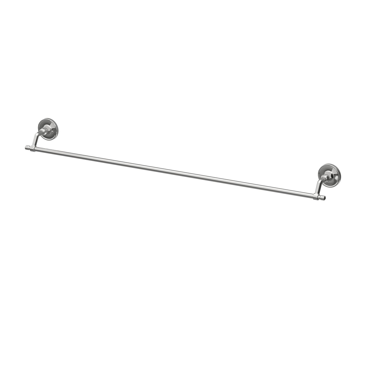 IKEA BROFJÄRDEN handduksstång, kromeffekt, 74 cm