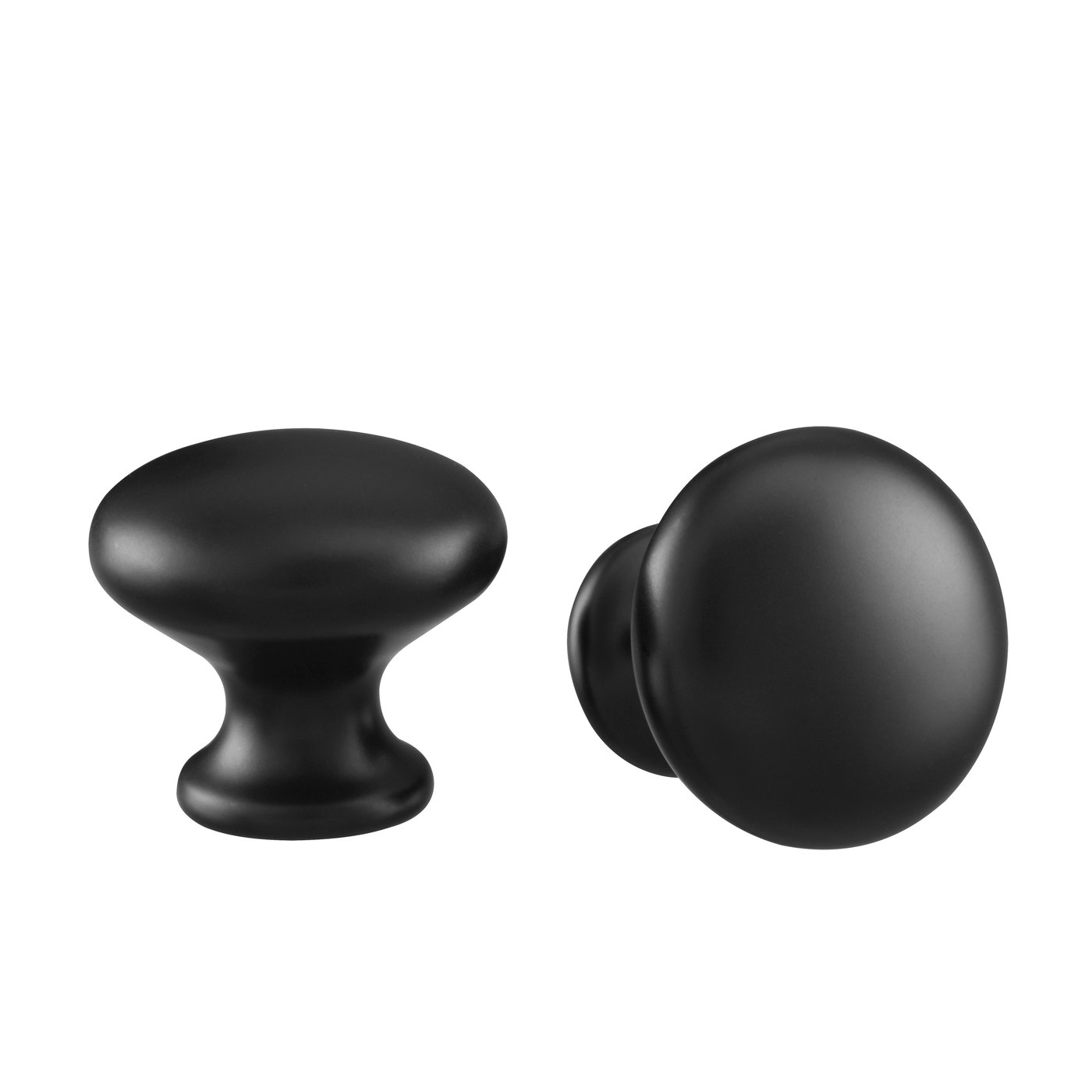 IKEA ENERYDA knopp, svart, 27 mm