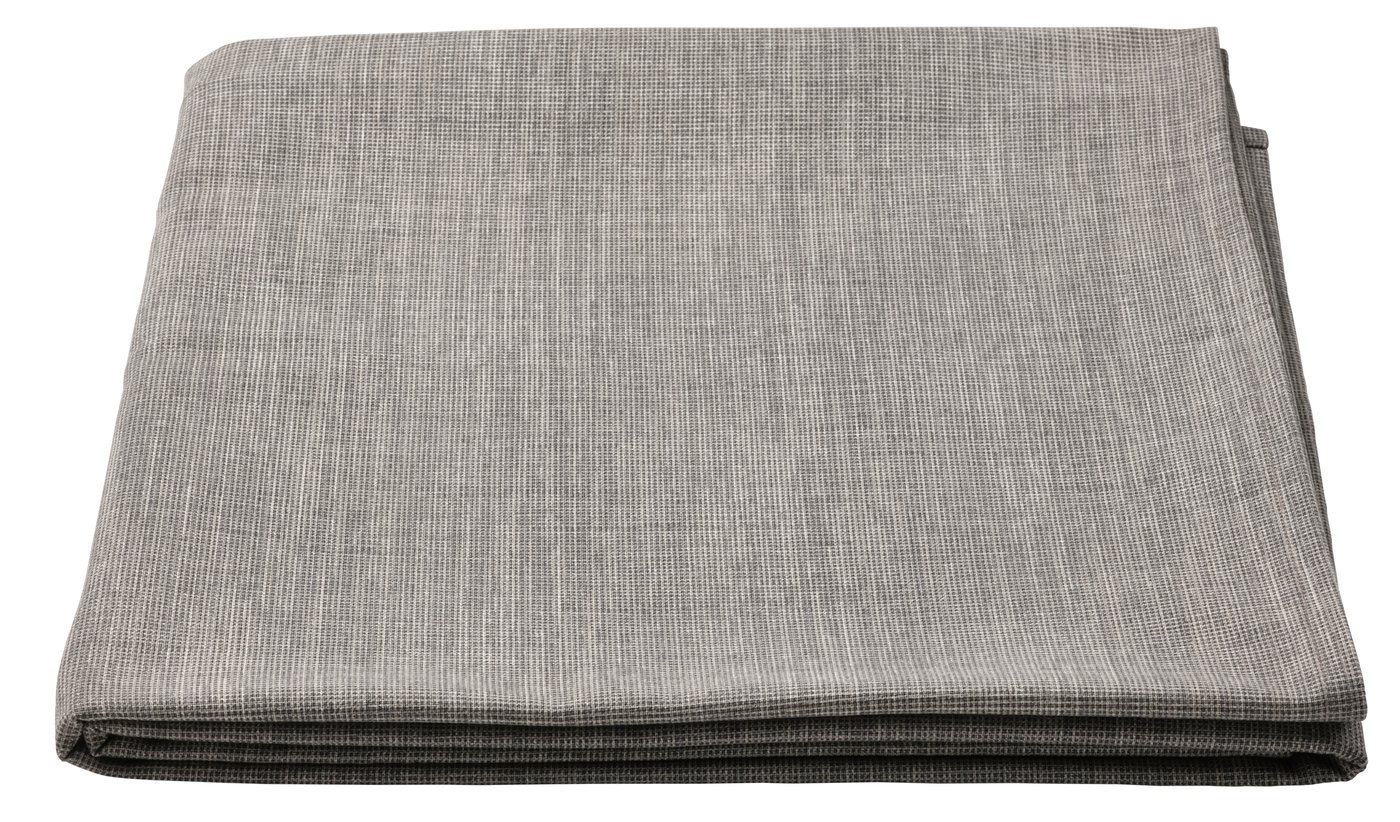 IKEA SVARTSENAP duk, grå, 145x240 cm