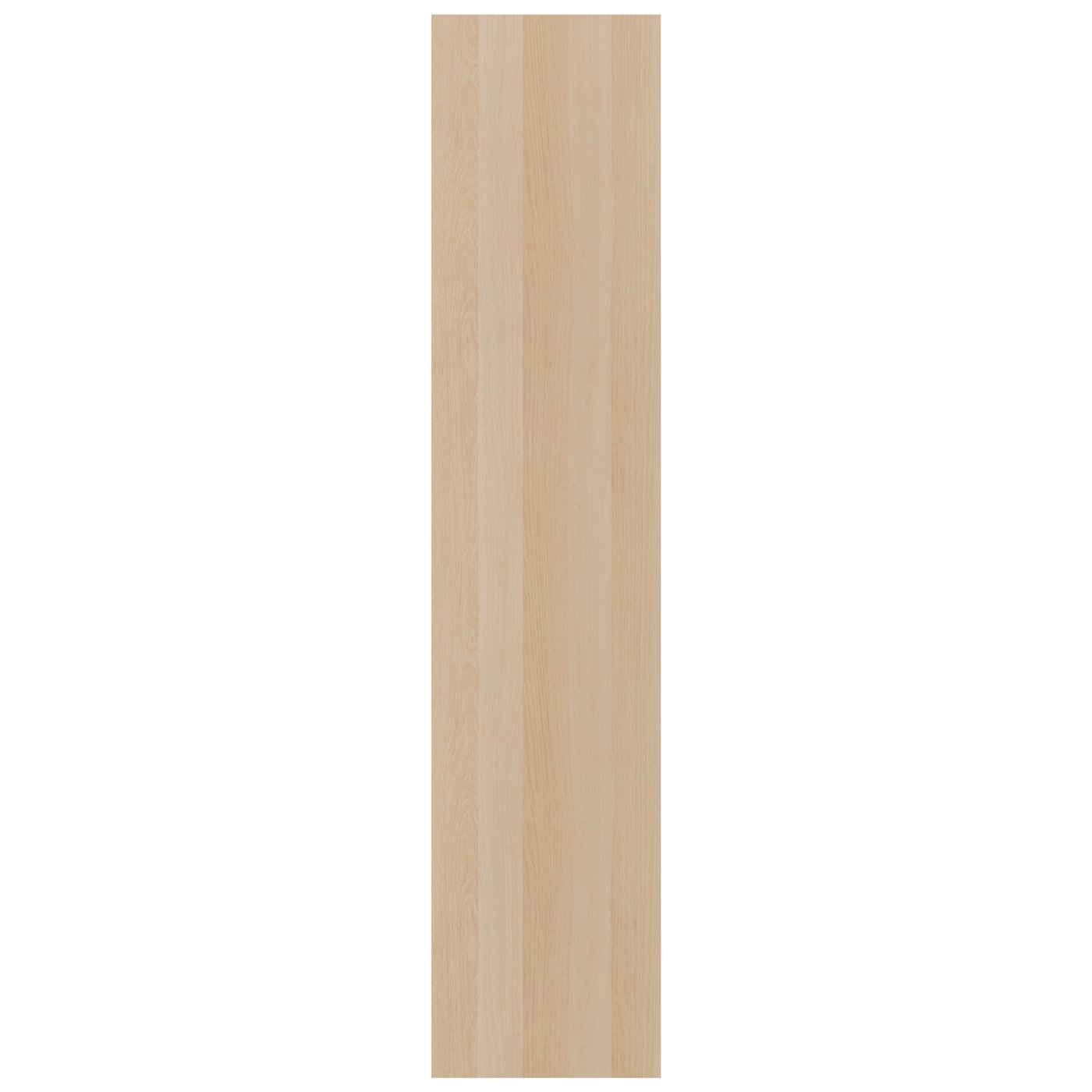 IKEA FORSAND dörr, vitlaserad ekeffekt, 50x229 cm