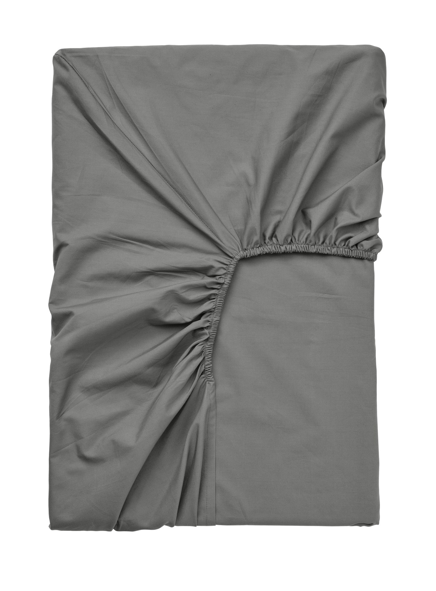 IKEA ULLVIDE dra på lakan för bäddmadrass, grå, 180x200 cm, dra-på-lakan för bäddmadrass