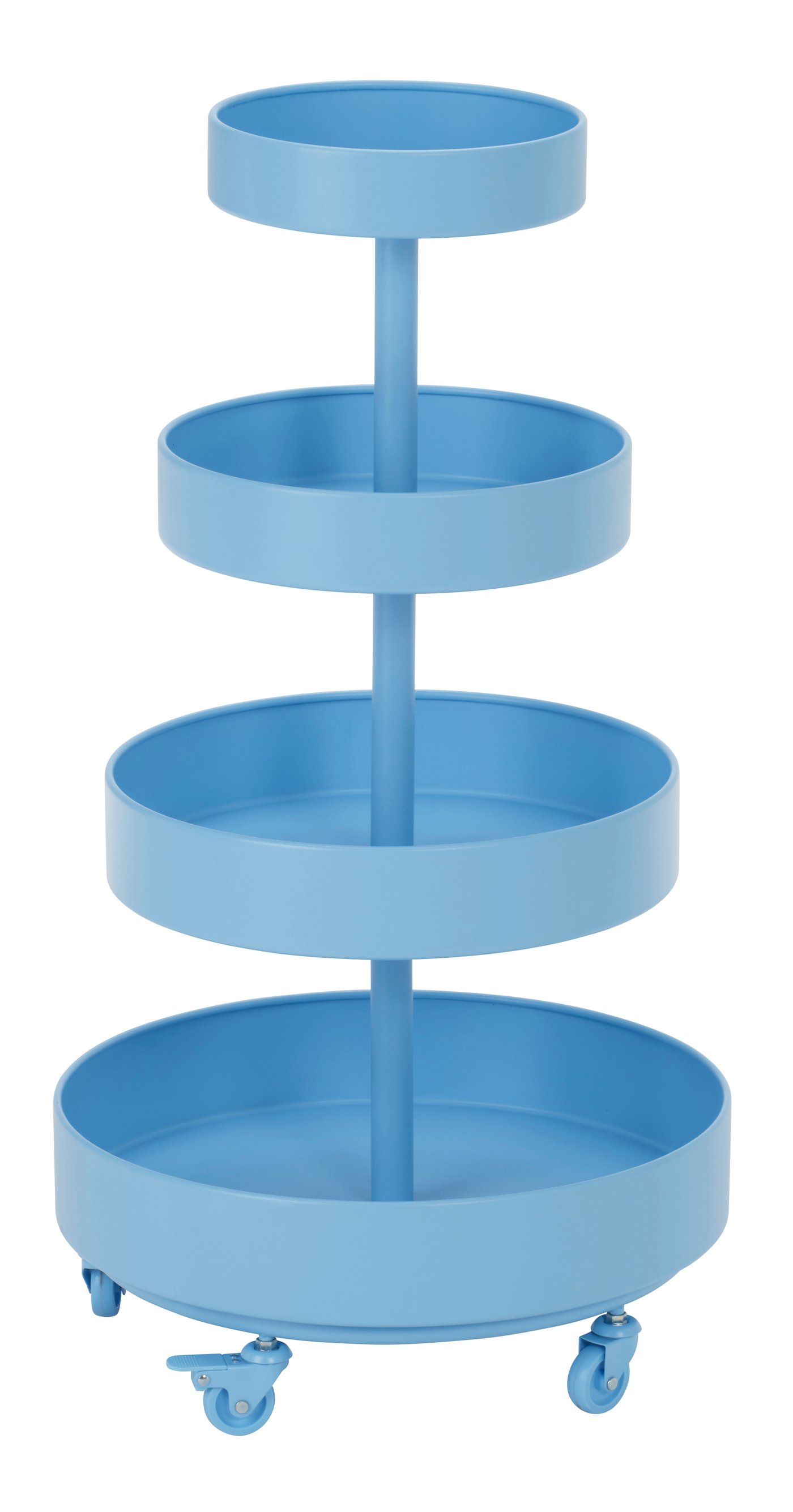 IKEA PS 2026 rullvagn, blå, 89x48 cm