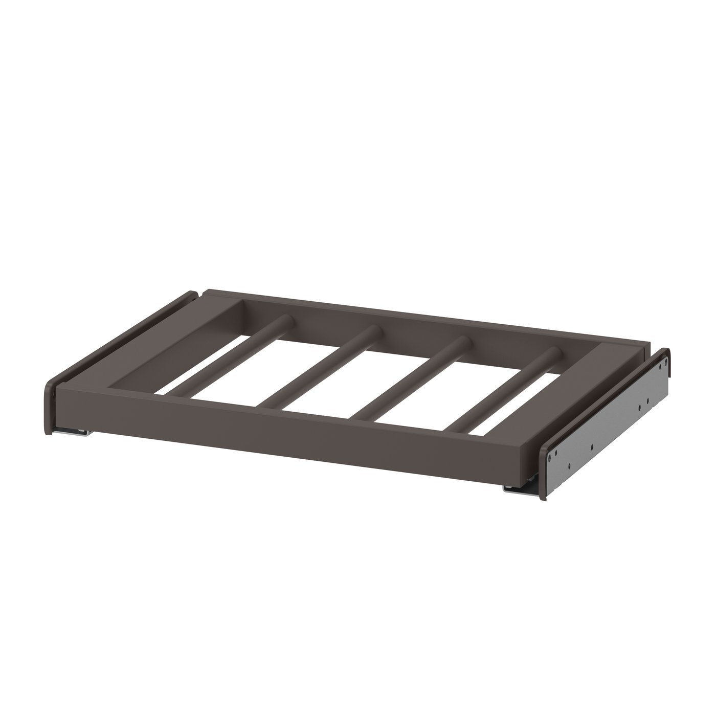 IKEA KOMPLEMENT utdragbar byxhängare, mörkgrå, 50x35 cm