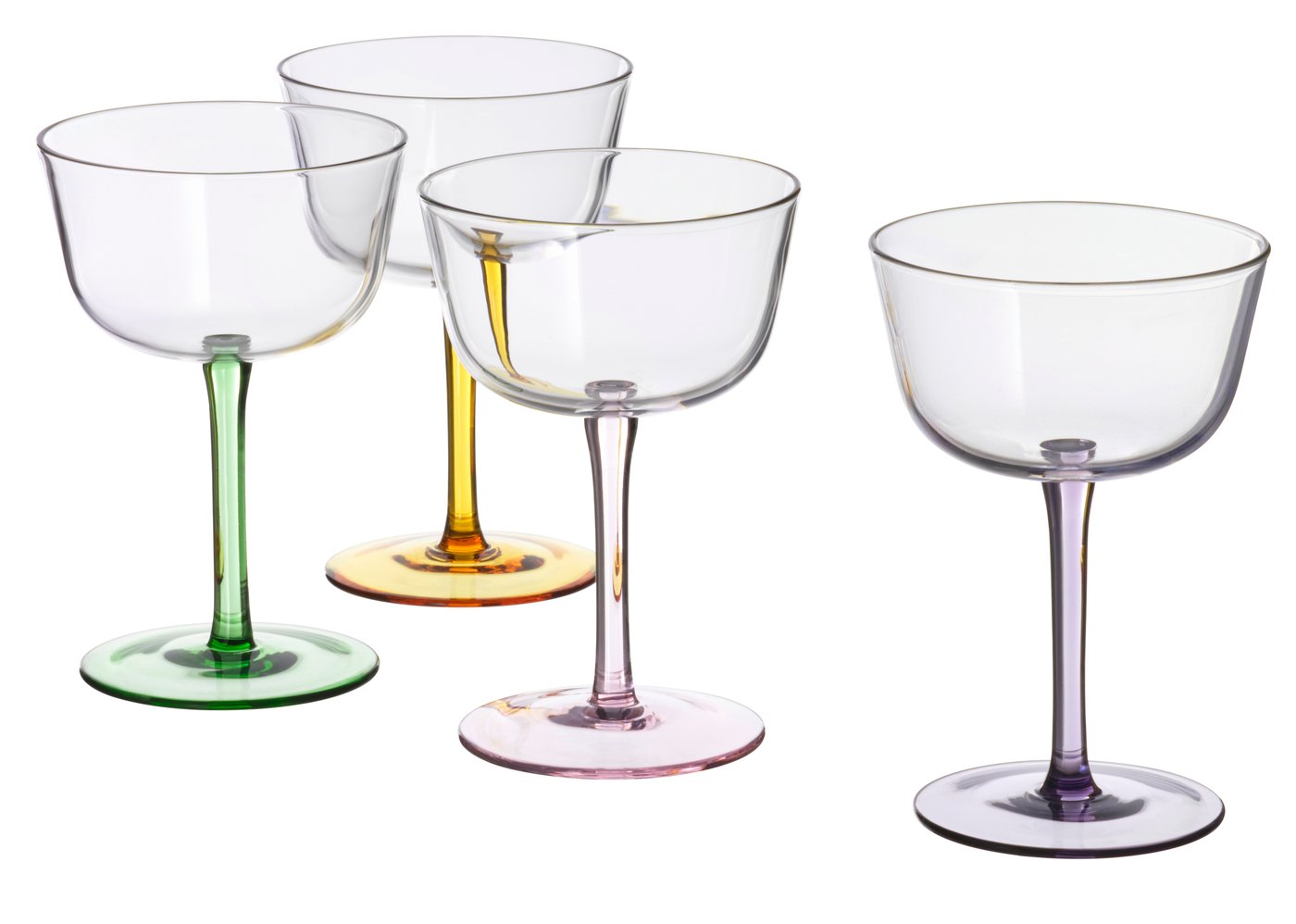 IKEA TJÄRLEK glas, mixade färger, 30 cl