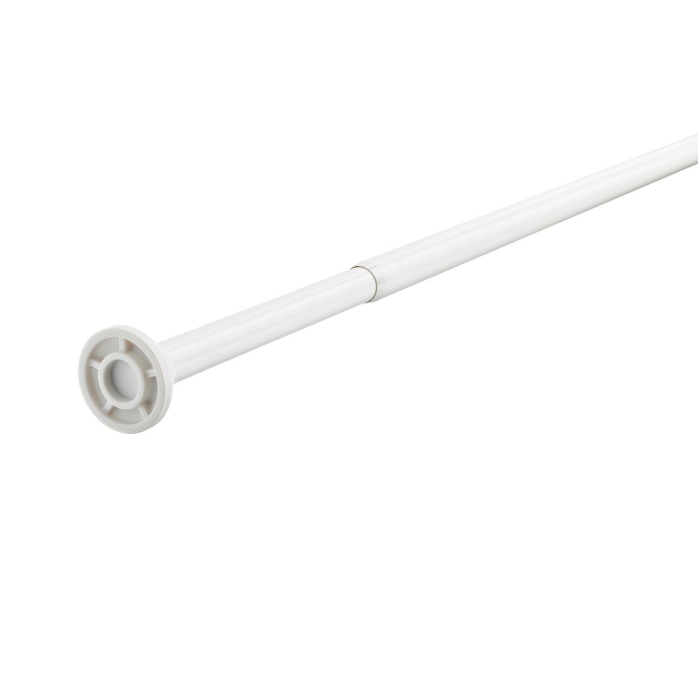IKEA BOTAREN duschdraperistång, vit, 120-200 cm