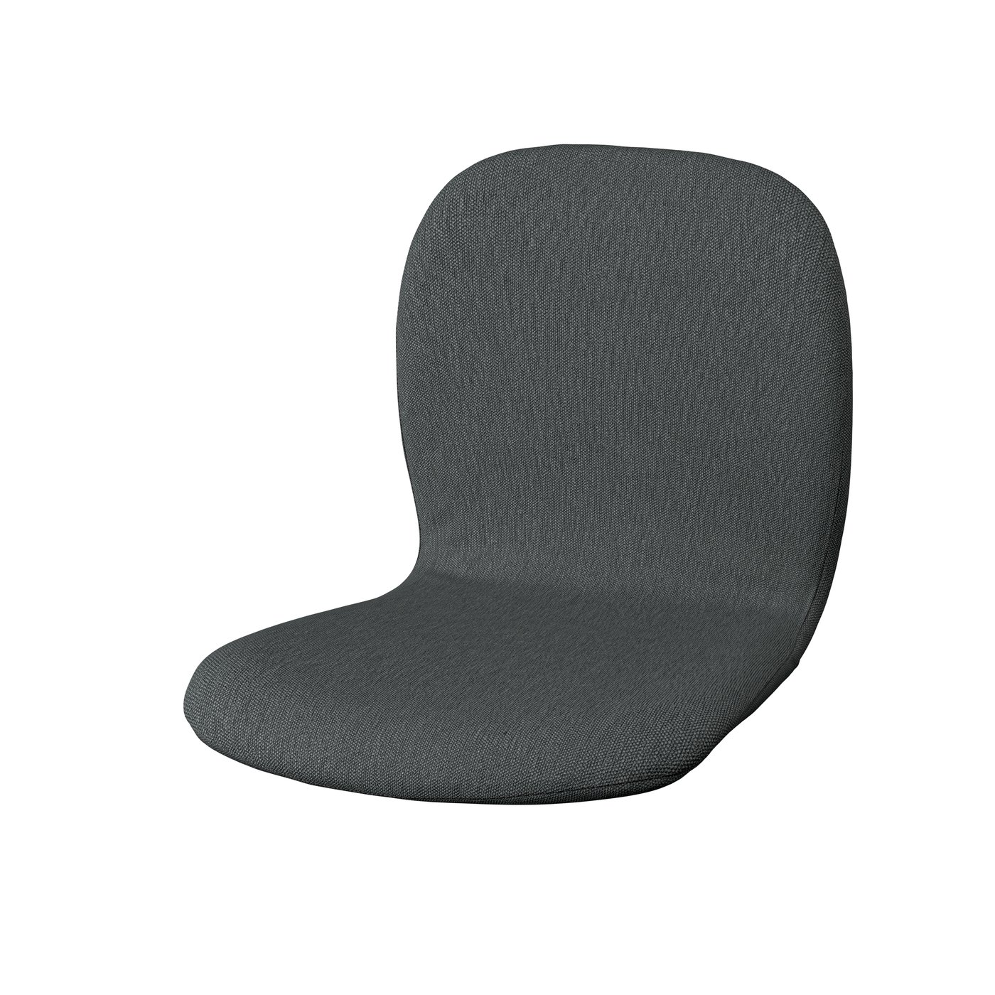 IKEA SKÅLSTA sittskal, knäbäck mörkgrå