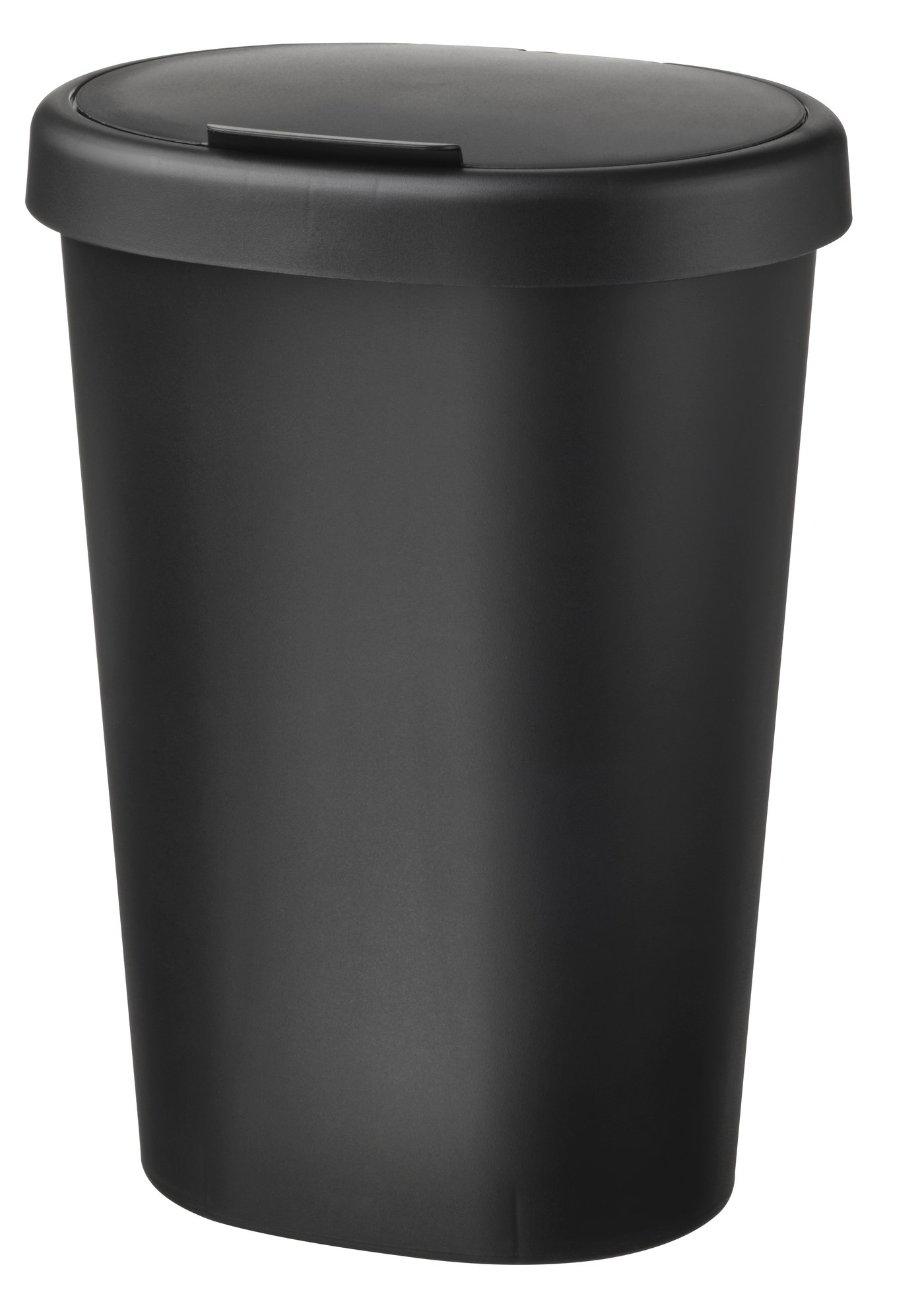 IKEA HÖLASS behållare med lock, svart, 8 l