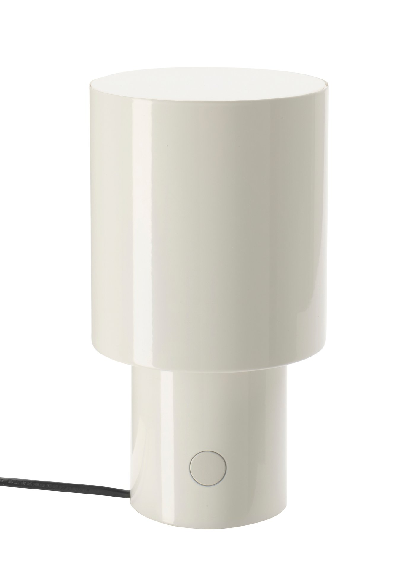 IKEA SPETSBOJ bordslampa, dimbar/vit, 22 cm
