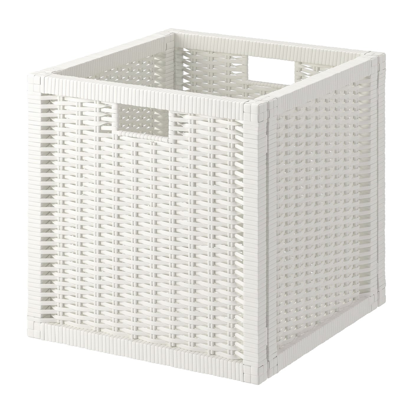 IKEA BRANÄS korg, vit, 32x34x32 cm