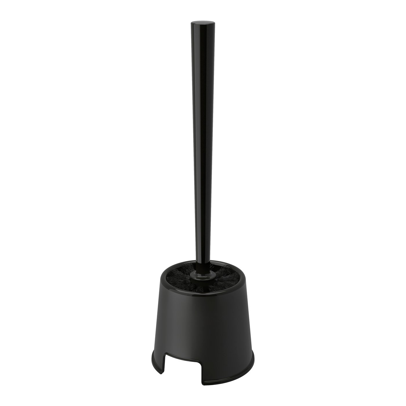 IKEA BOLMEN toalettborste/hållare, svart