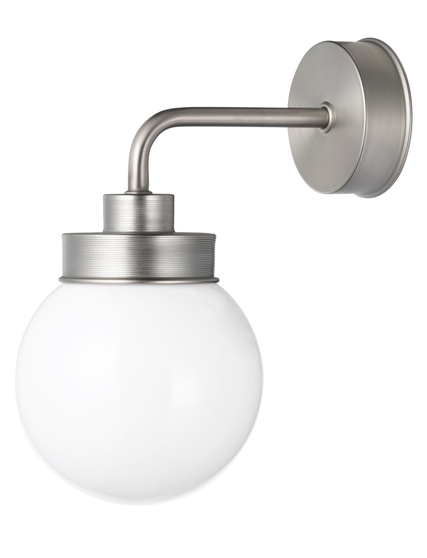 IKEA FRIHULT vägglampa, rostfritt stålfärg