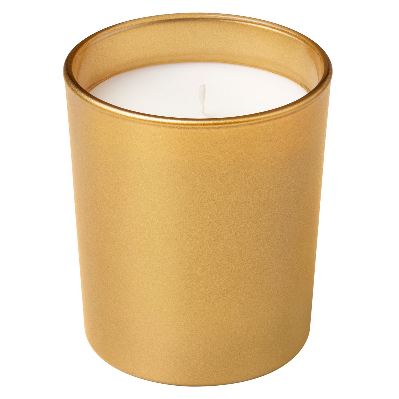 IKEA GOKVÄLLÅ doftljus i glas, sandelträ och patchouli, 50 tim.
