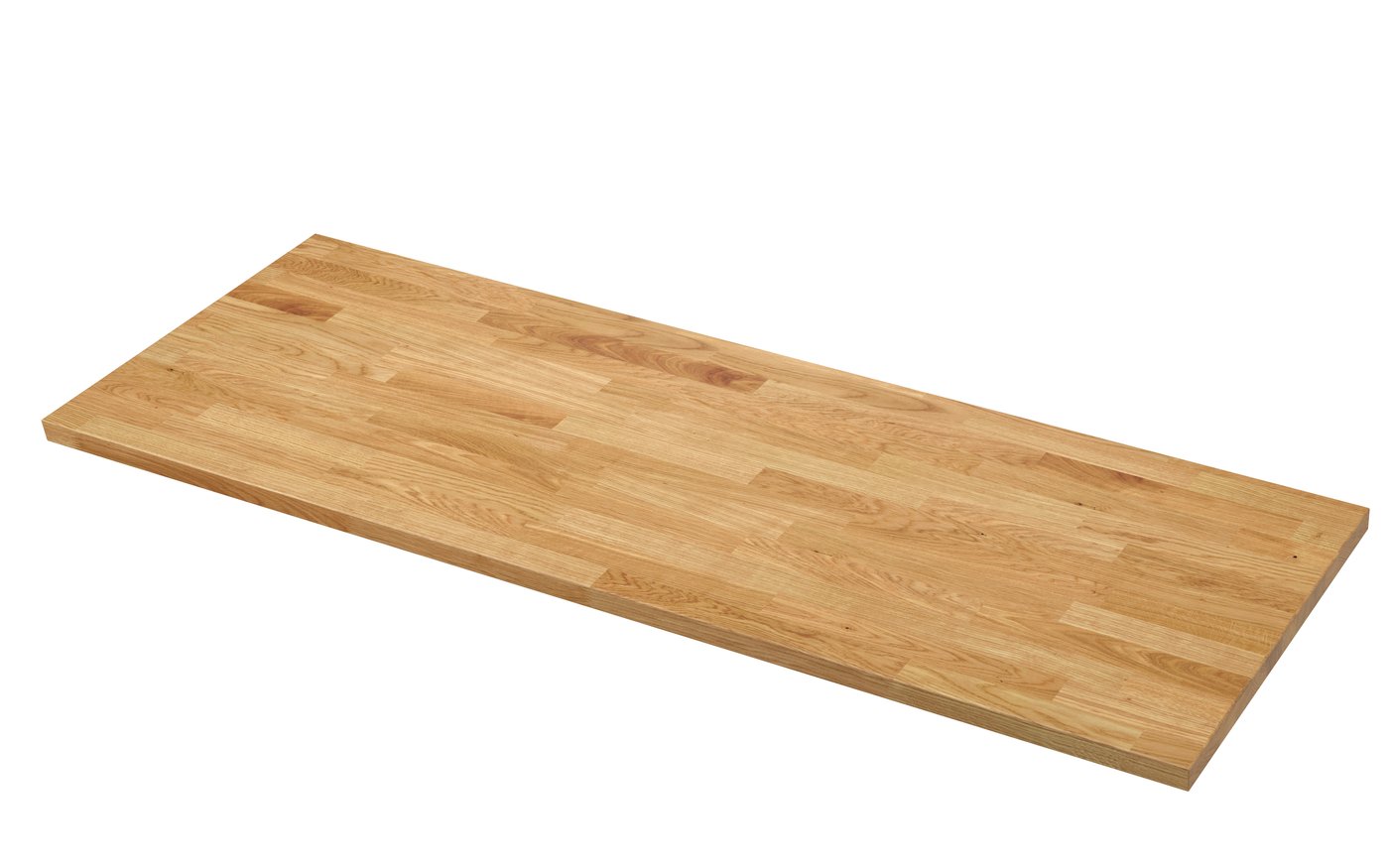 IKEA KARLBY bänkskiva, ek/faner, 186x3.8 cm