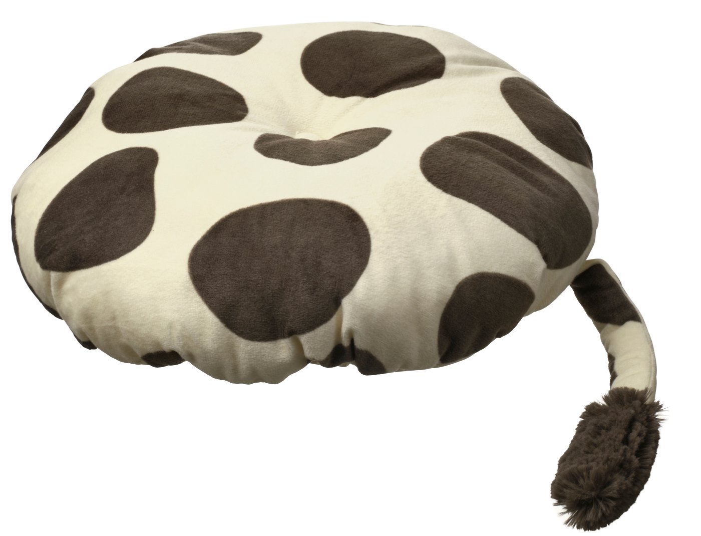 IKEA SANDLÖPARE klädsel för pall, beige brun/giraffmönster, 38 cm