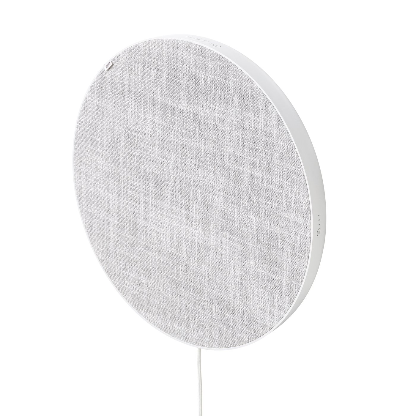 IKEA SOLSKYDD Bluetooth-högtalare, vit, 45 cm