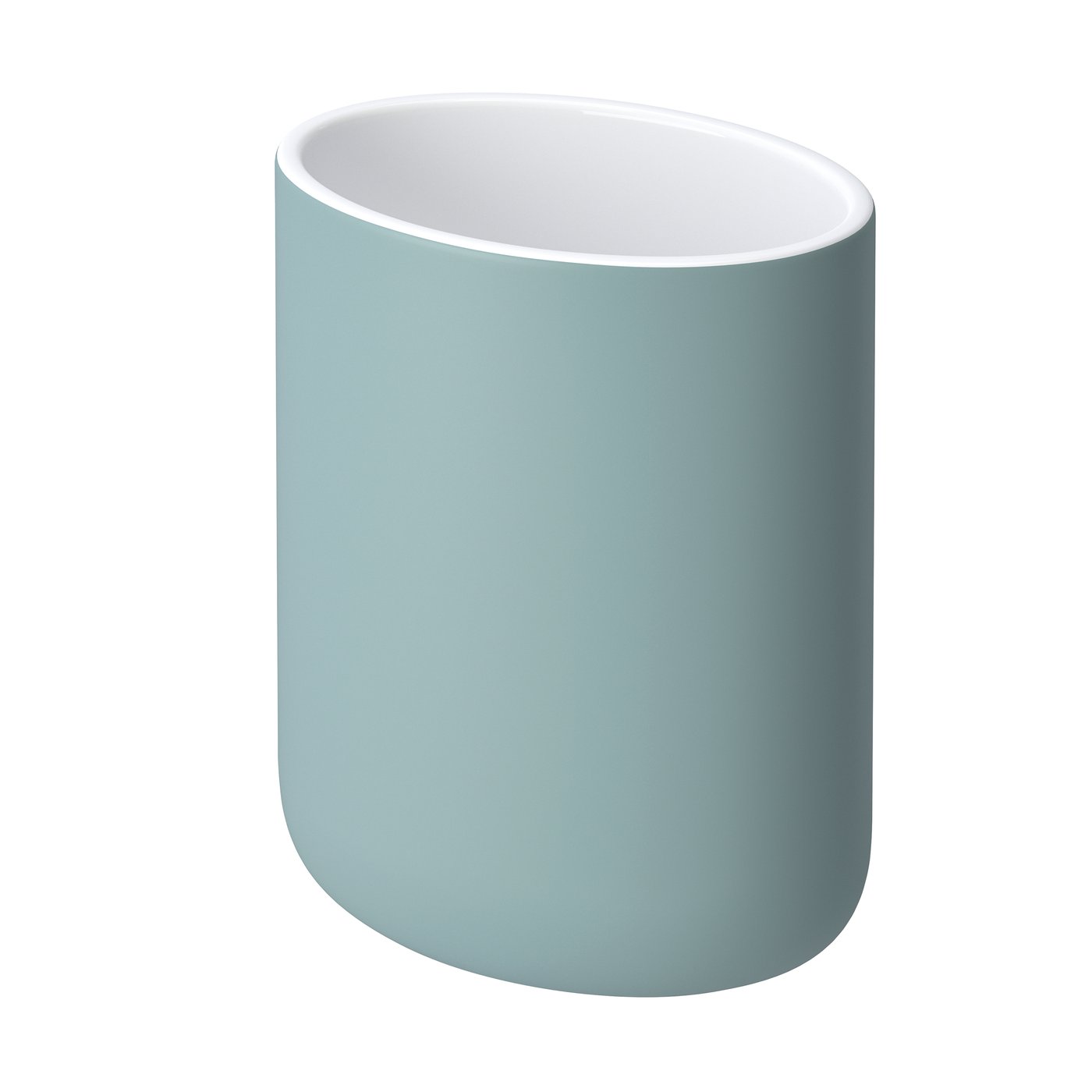 IKEA EKOLN tandborstmugg, ljus gråturkos, tandborstställ