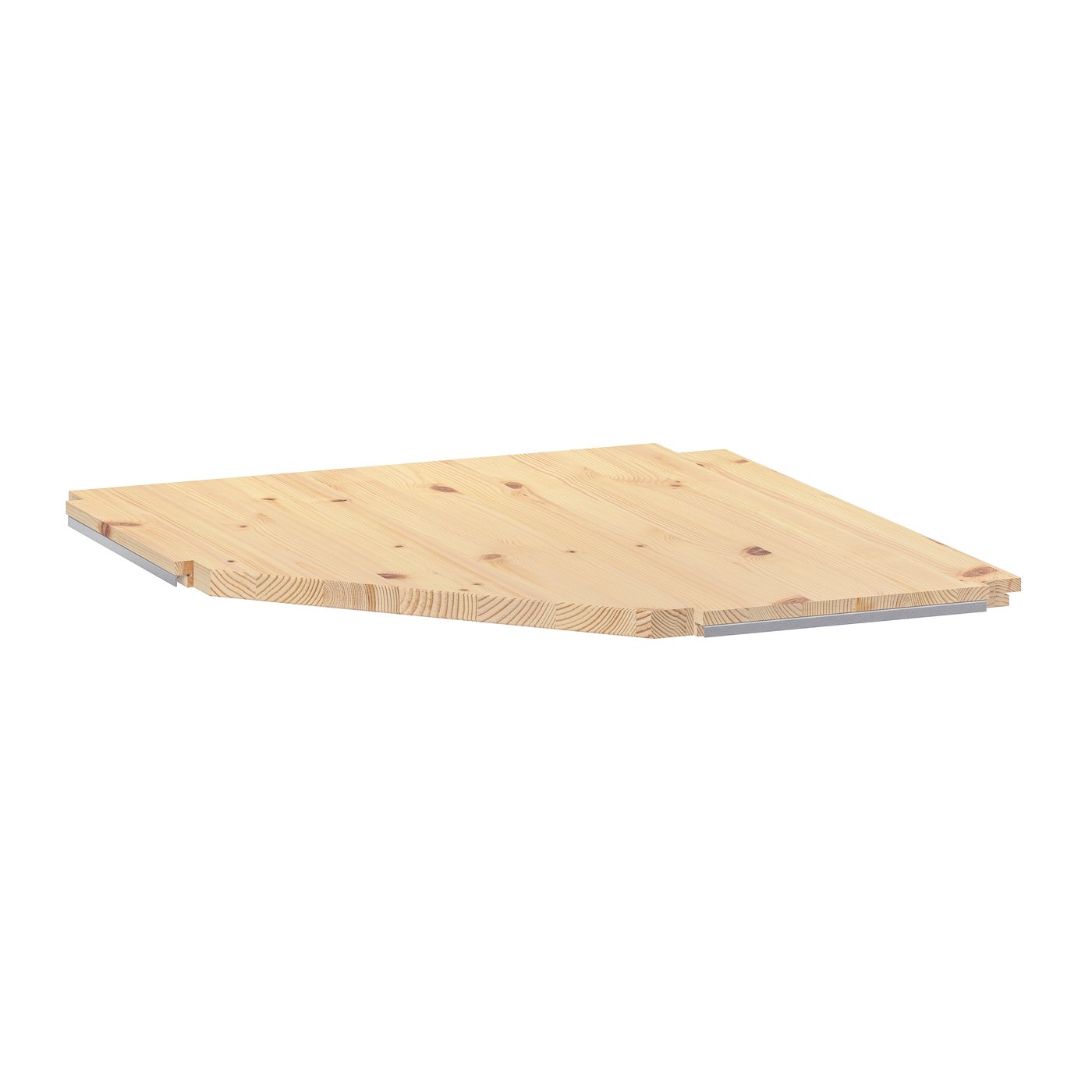 IKEA IVAR hörnhyllplan, furu, 56x56x30 cm