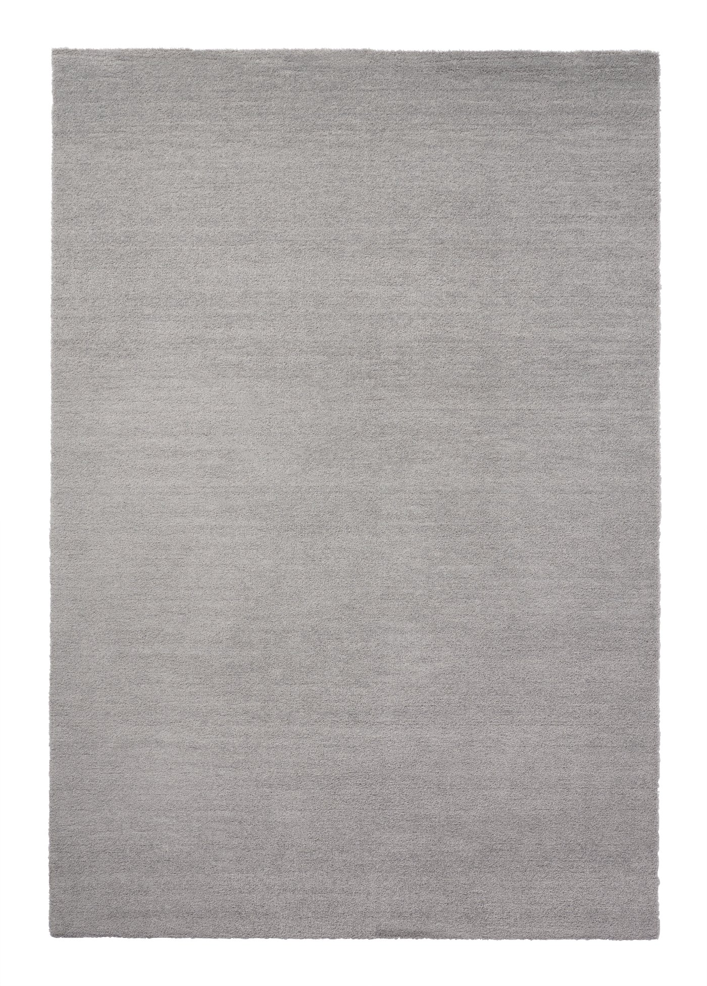 IKEA KNARDRUP matta, kort lugg, ljusgrå, 160x230 cm