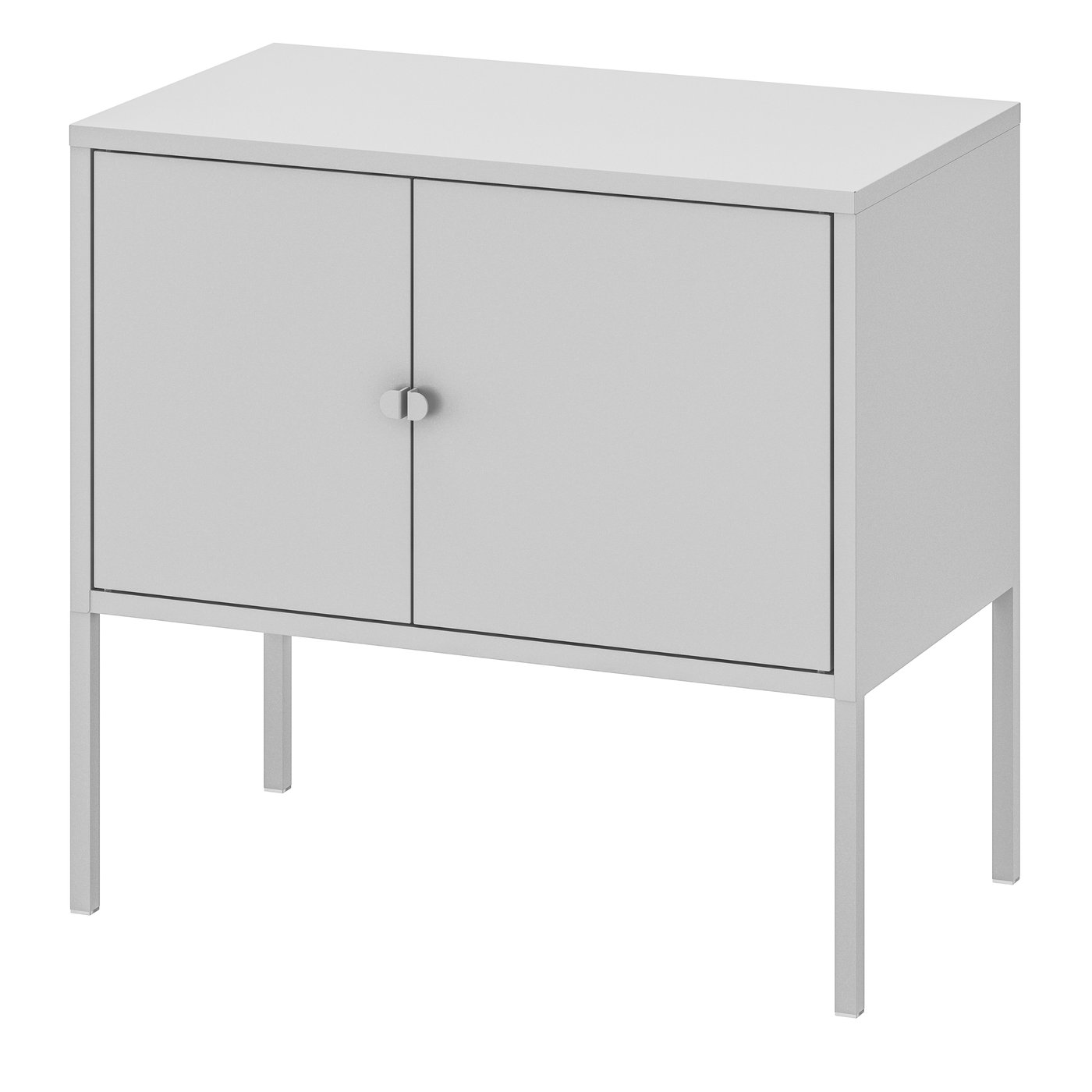 IKEA LIXHULT skåp, metall/grå, 60x35 cm