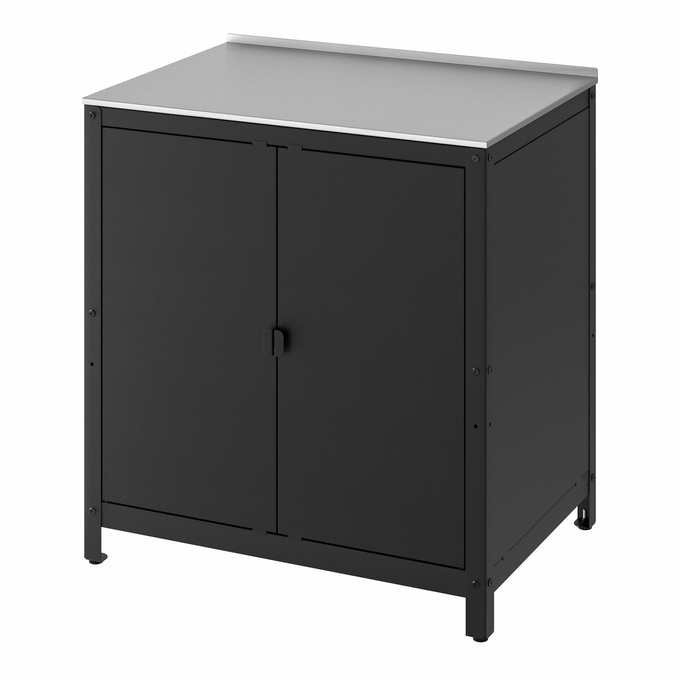 IKEA GRILLSKÄR hylla för köksö, rostfritt stål, 86x61 cm