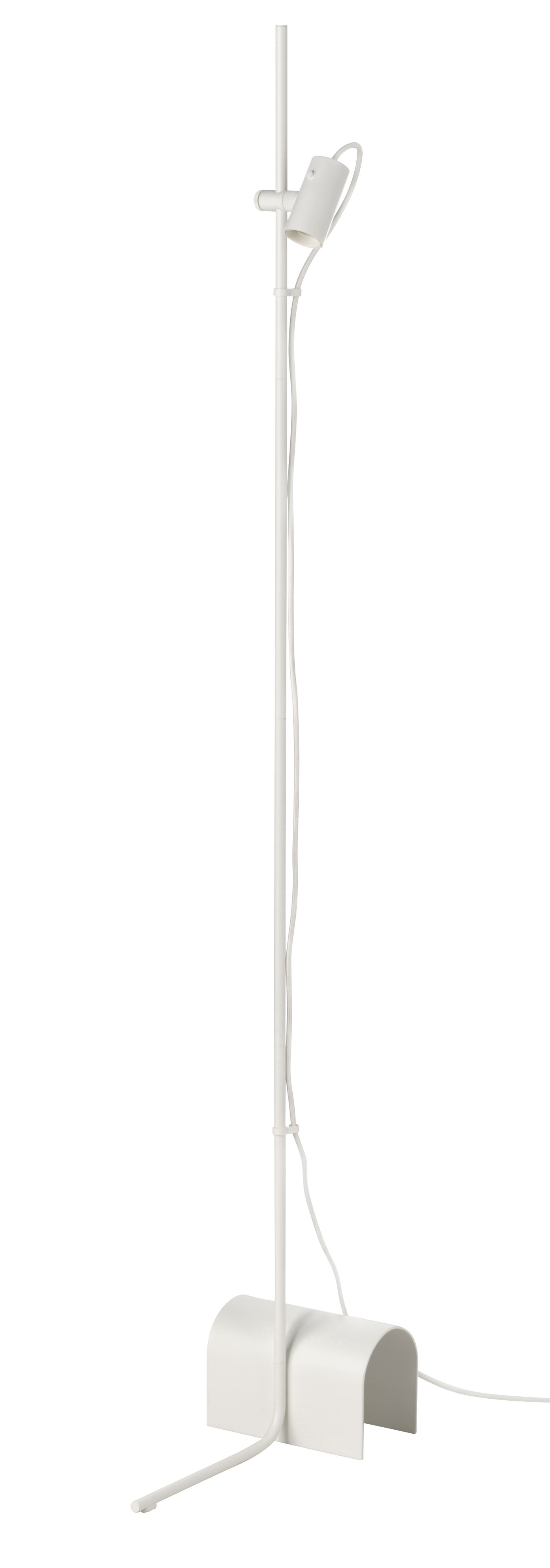 IKEA HÅRSLINGA golvlampa, vit
