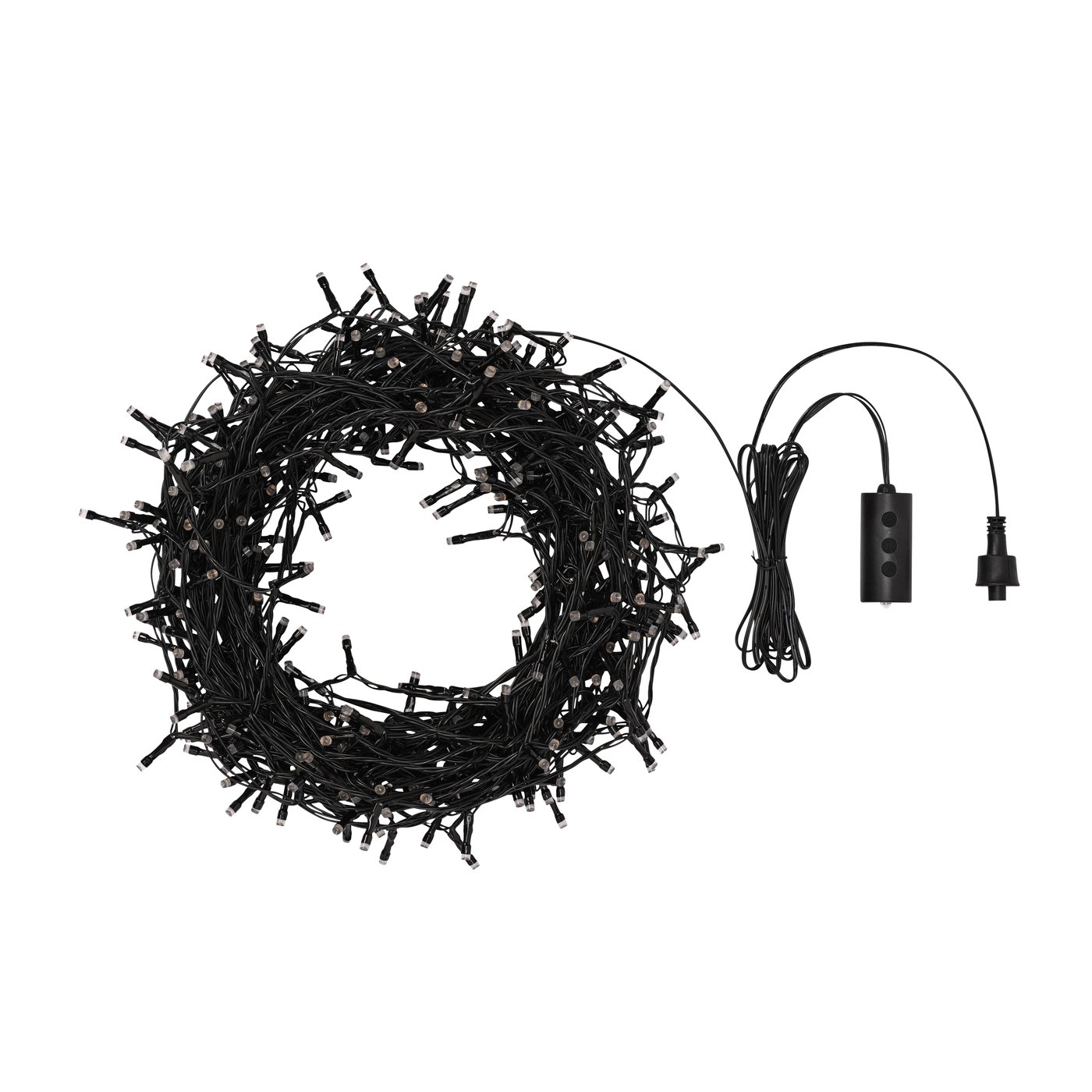 IKEA GETKÅL LED ljusslinga, justerbar färg utomhus, 35.7 m