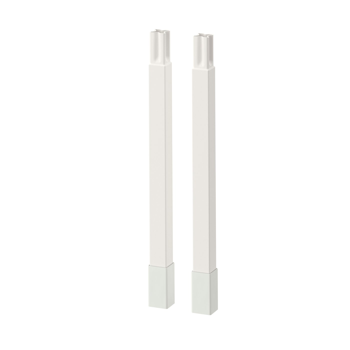 IKEA ENHET ben för stomme, vit, 23.5 cm