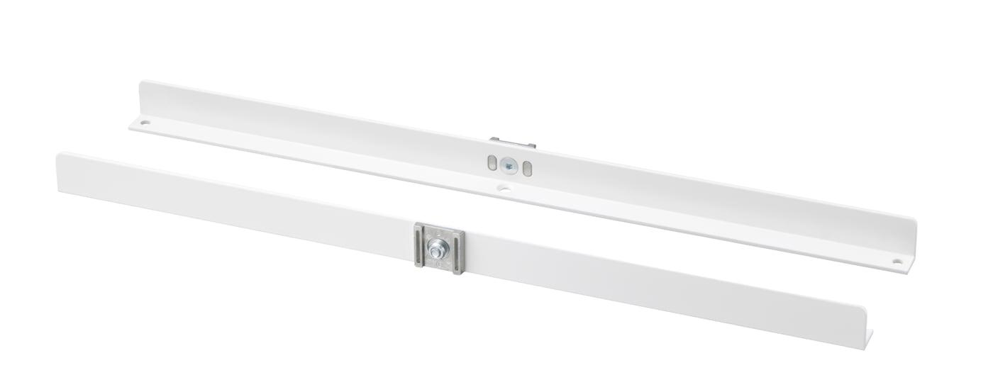 IKEA ELVARLI konsol för stolpe, vit, 51 cm