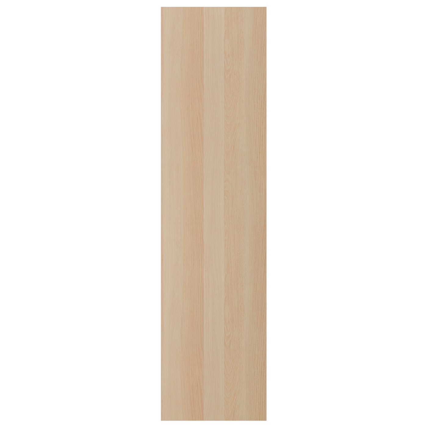 IKEA FORSAND dörr, vitlaserad ekeffekt, 50x195 cm