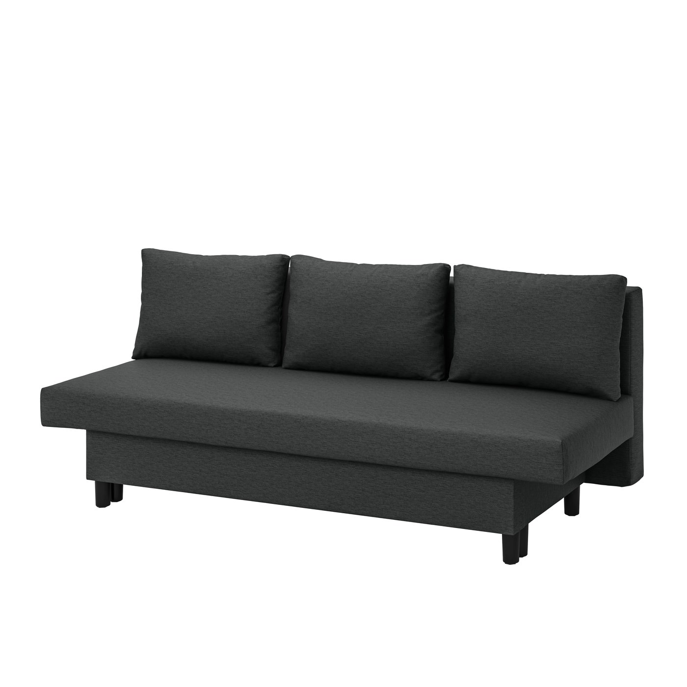 IKEA ÄLVDALEN 3-sits bäddsoffa, knisa mörkgrå