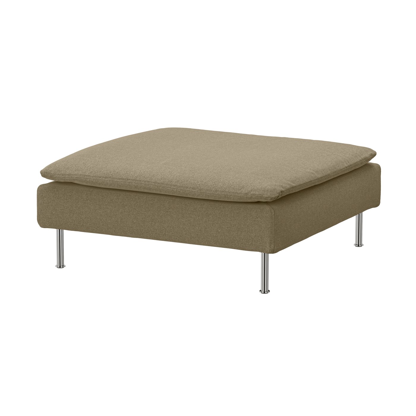 IKEA SÖDERHAMN fotpall, johanneshov brun-beige