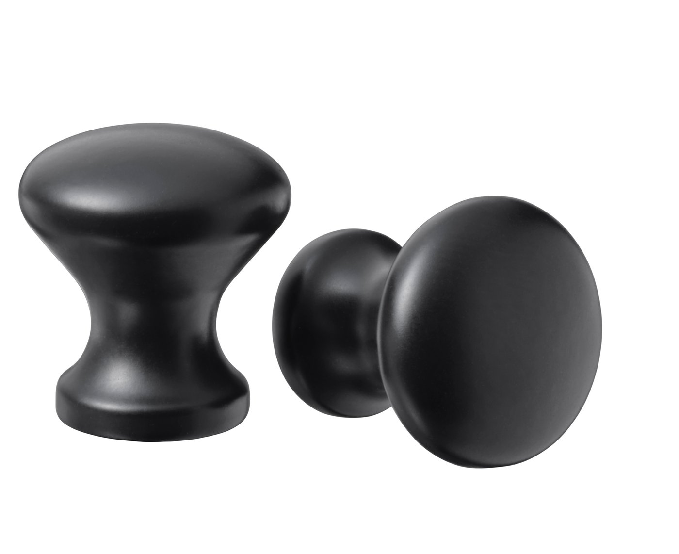 IKEA ENERYDA knopp, svart, 20 mm