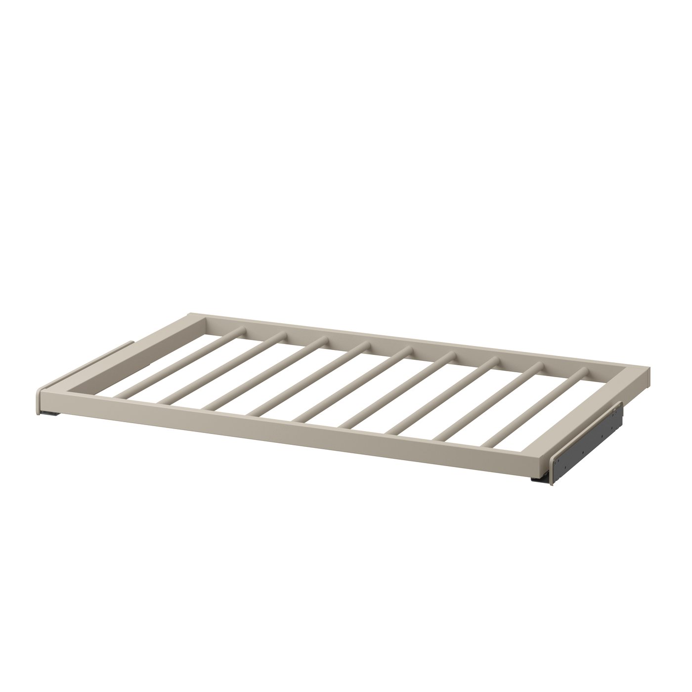 IKEA KOMPLEMENT utdragbar byxhängare, gråbeige, 100x58 cm