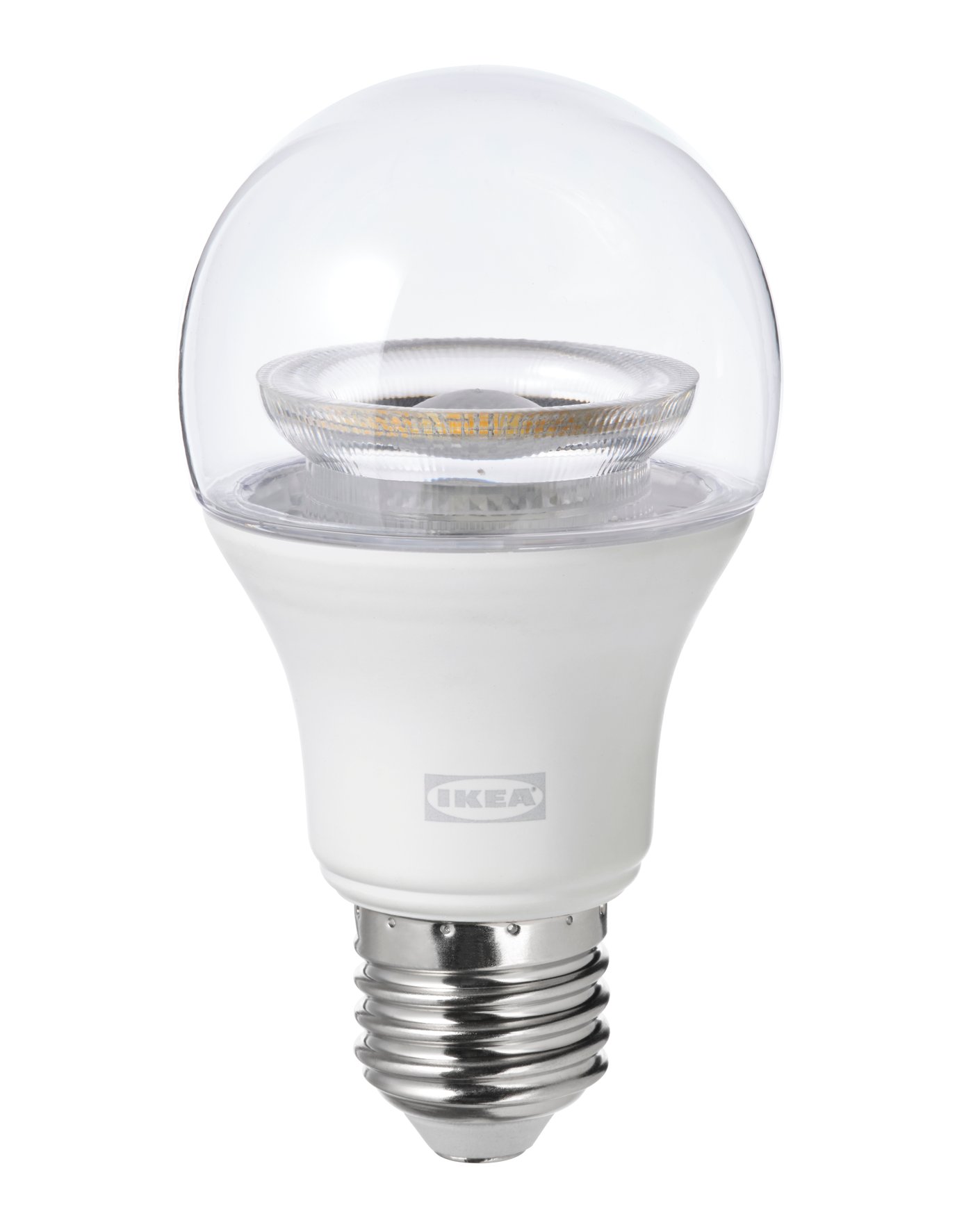 IKEA TRÅDFRI LED ljuskälla E27 806 lumen, smart trådlös dimbar/vitt spektrum klar/globformad