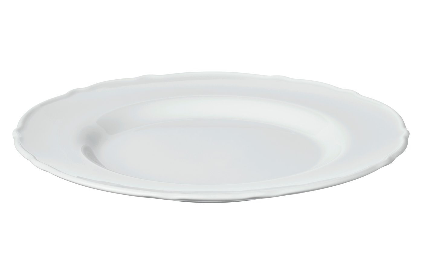 IKEA UPPLAGA assiett, vit, 22 cm