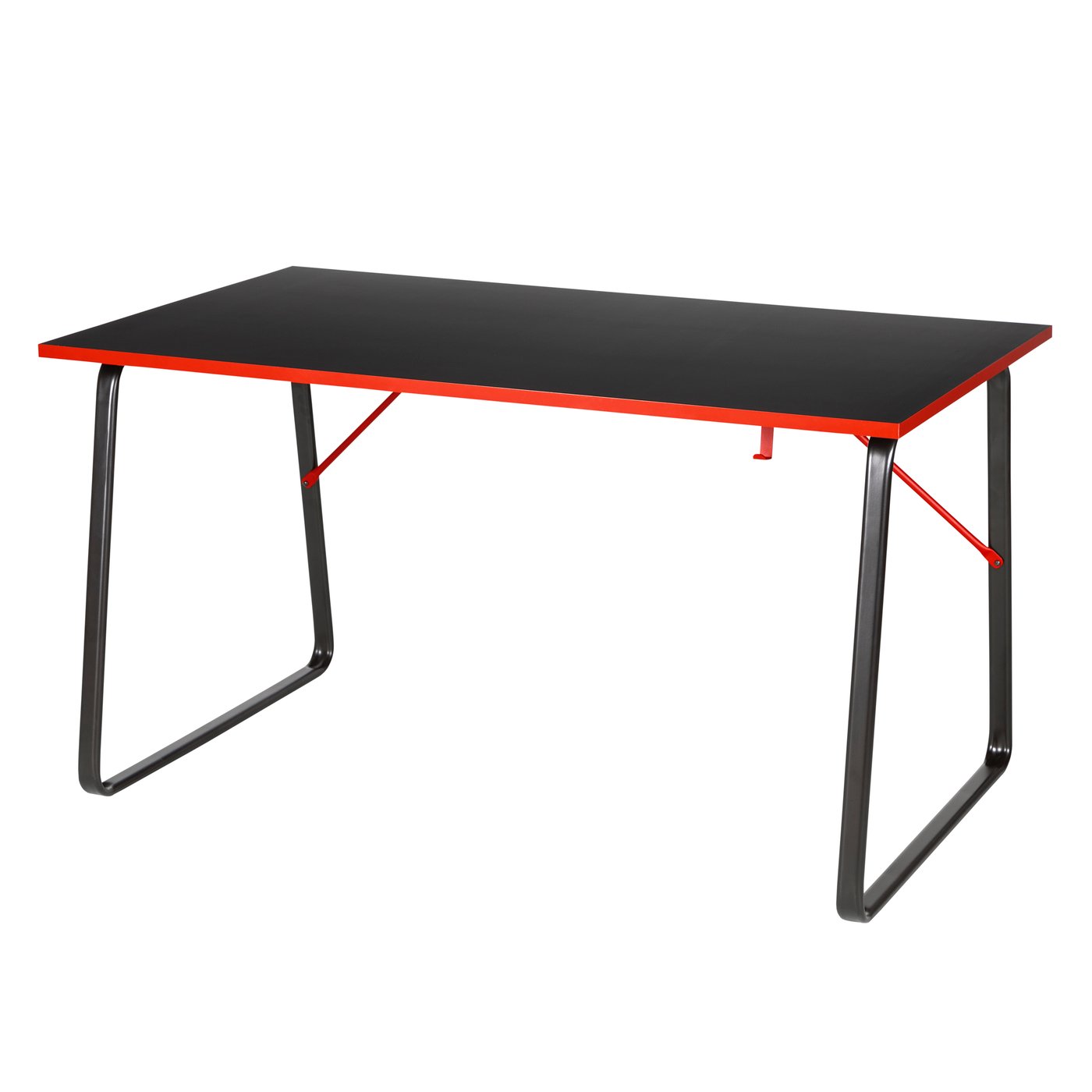 IKEA HUVUDSPELARE skrivbord för gaming, svart, 140x80 cm