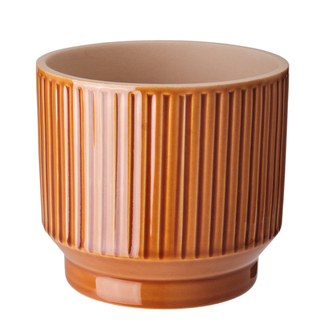 IKEA HONUNGSPALM kruka, inom-/utomhus/brun, 12 cm