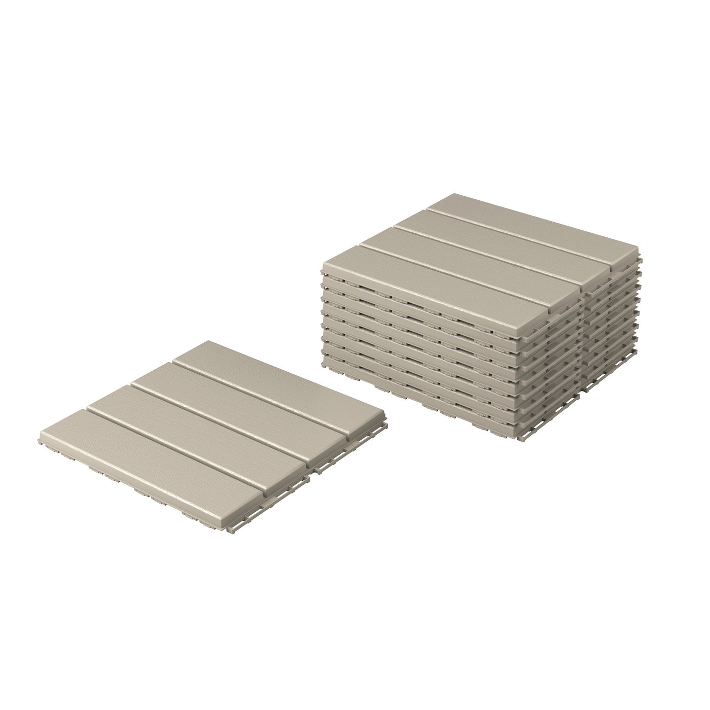 IKEA RUNNEN trall, utomhus, beige, 0.81 m²