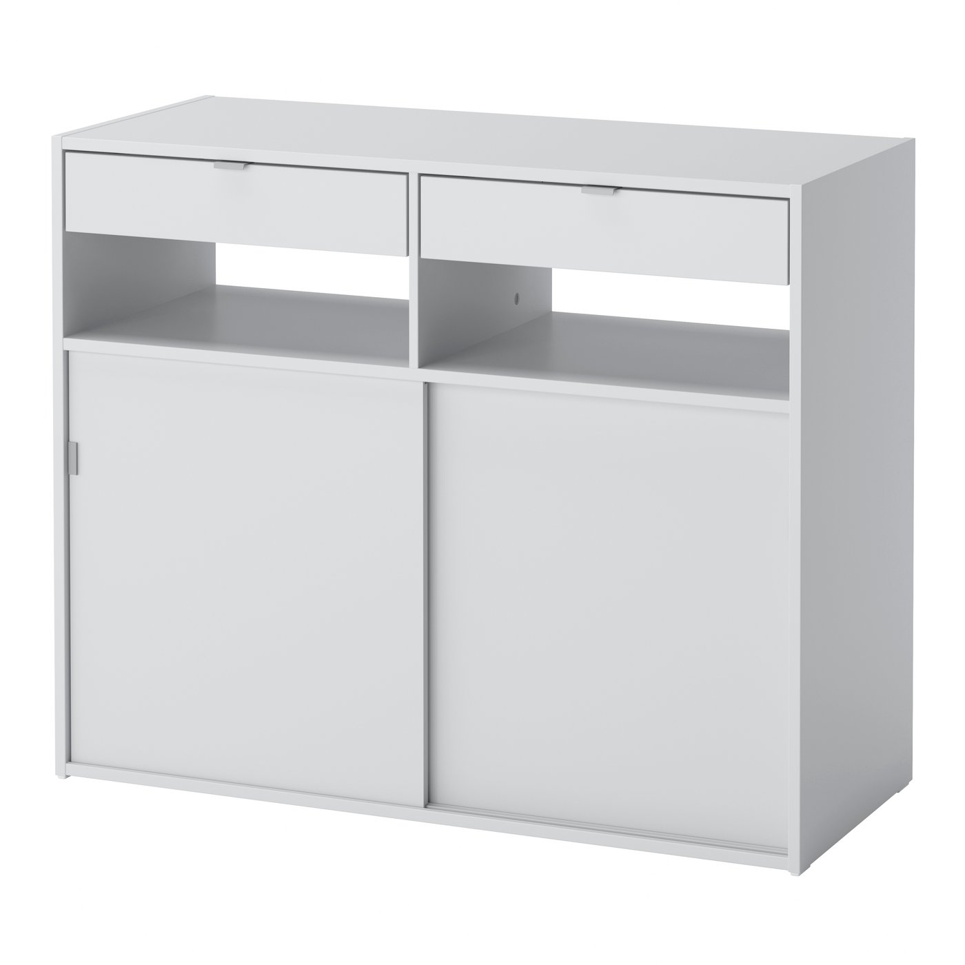 IKEA SPIKSMED sideboard, ljusgrå, 97x40x79 cm