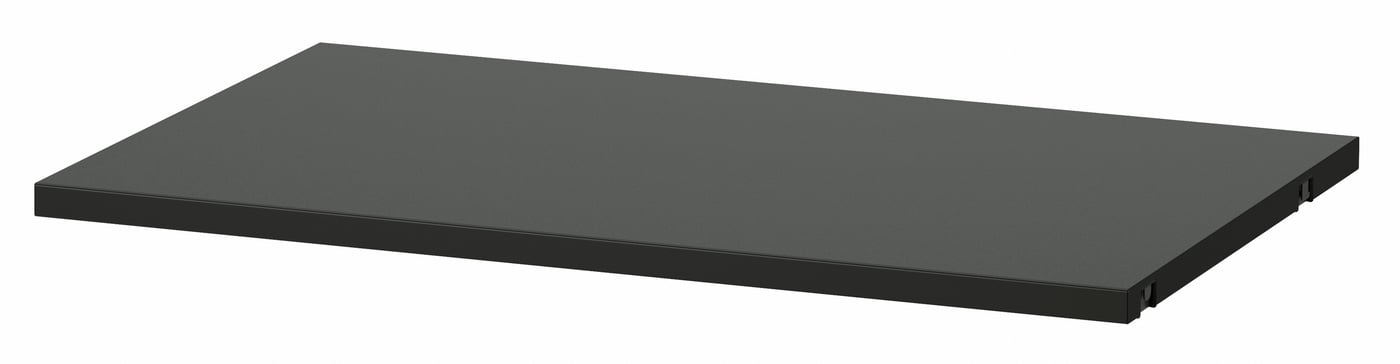 IKEA BOAXEL hyllplan, antracit, 60x40 cm