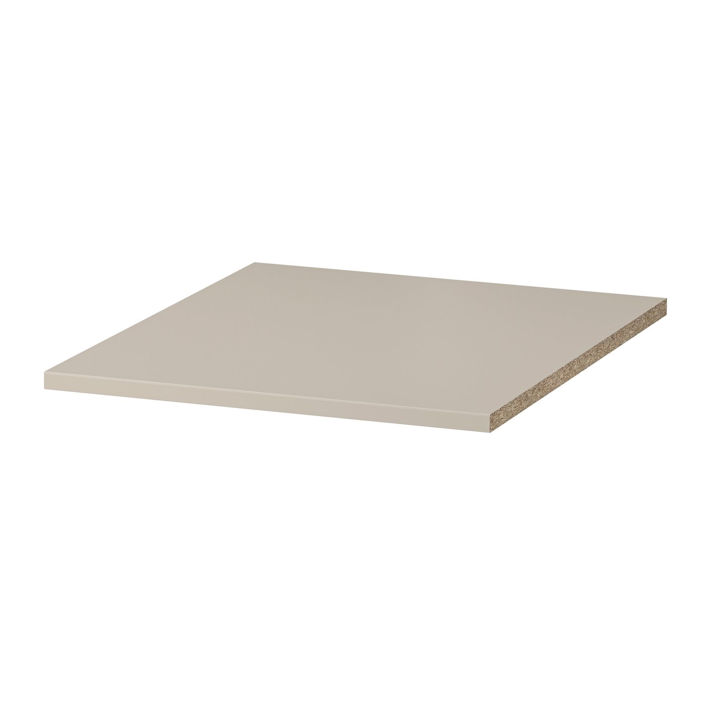 IKEA KOMPLEMENT hyllplan, gråbeige, 50x58 cm
