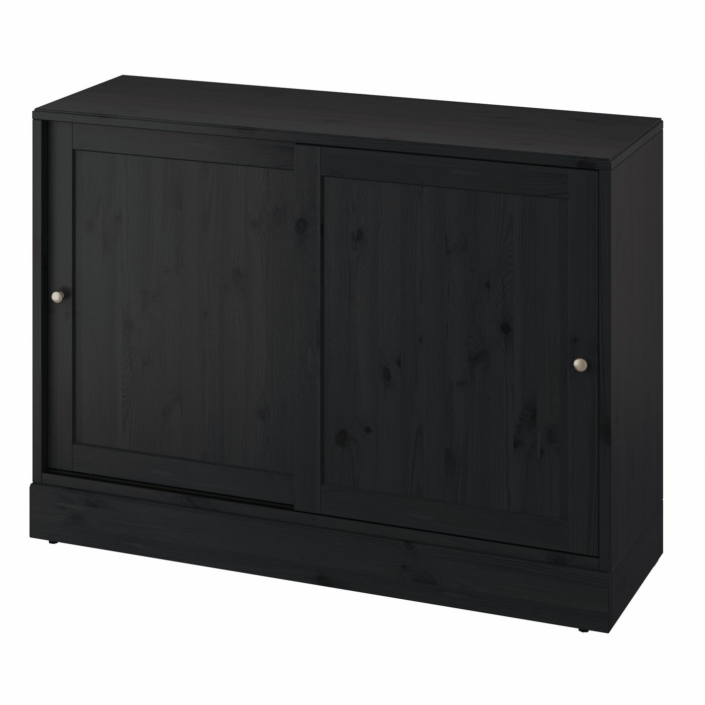 IKEA HAVSTA sideboard grunddel, svart, 121x47x89 cm