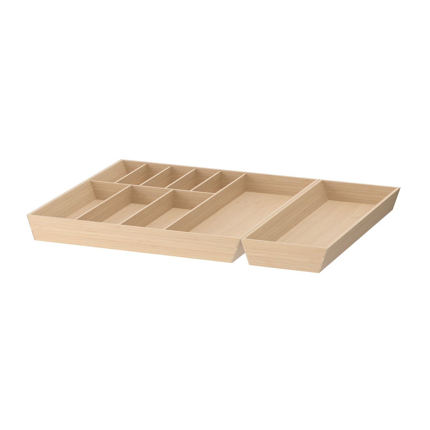 IKEA UPPDATERA besticklåda/redskapslåda, ljus bambu, 72x50 cm