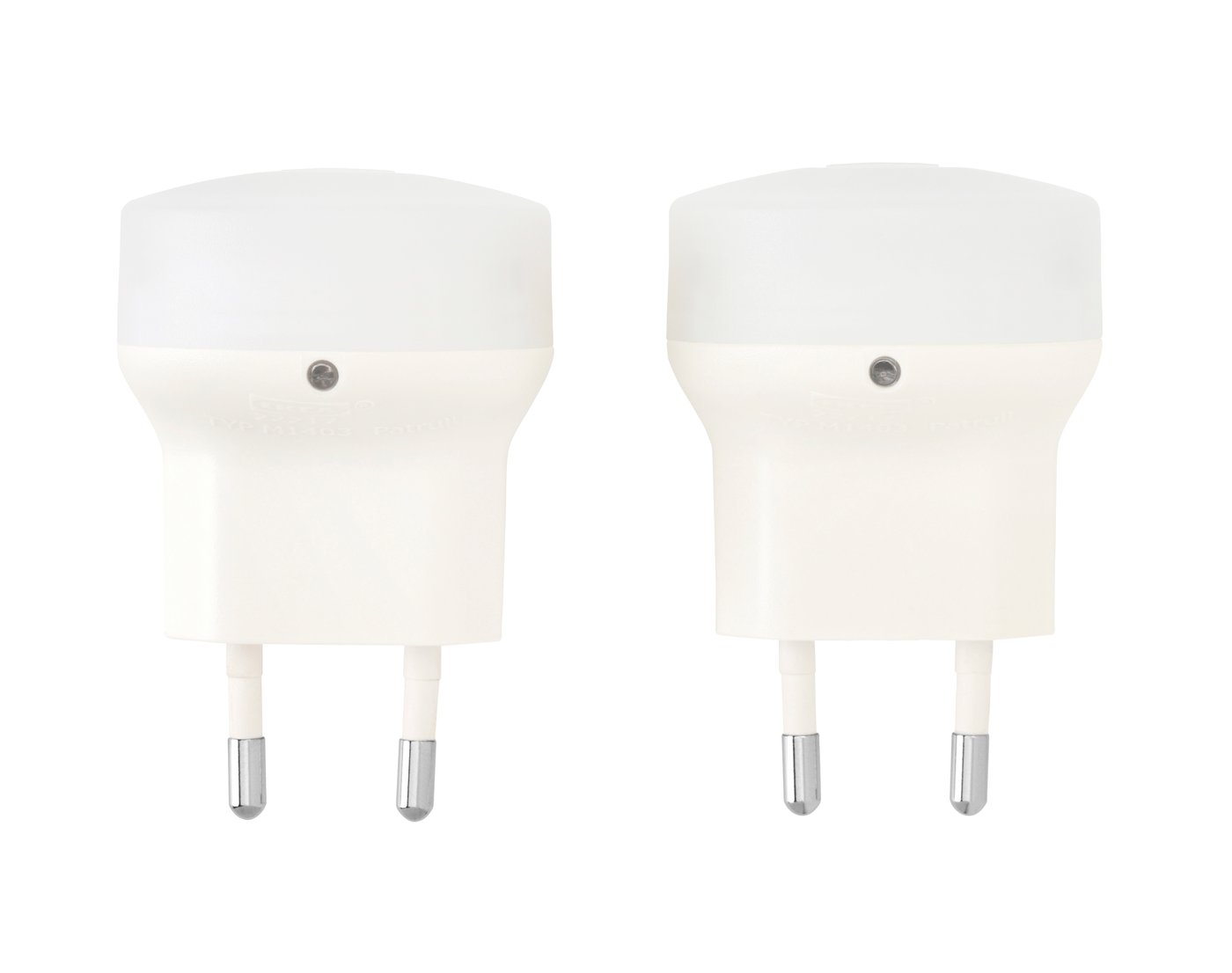 IKEA MÖRKRÄDD LED nattlampa med sensor, vit