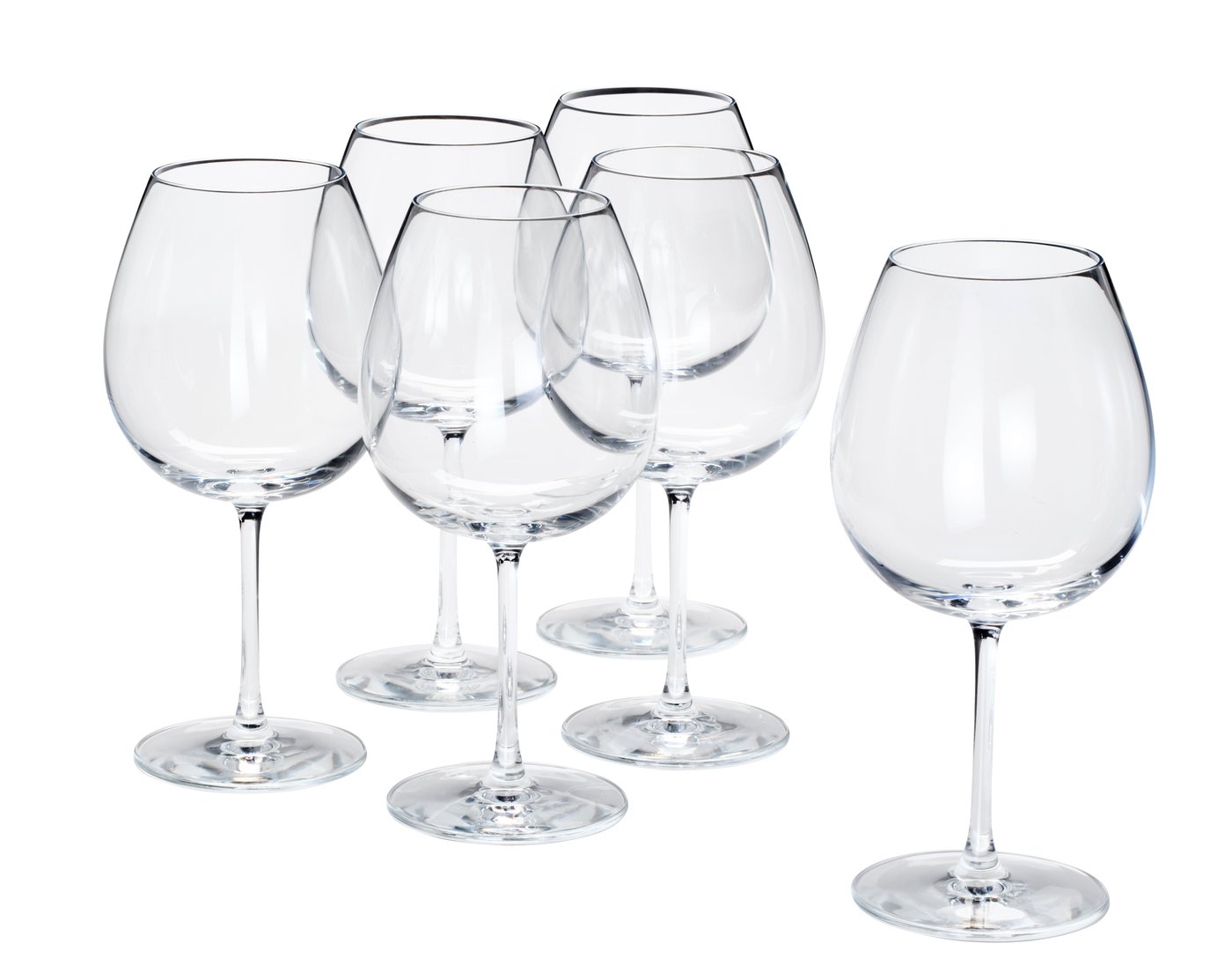 IKEA STORSINT rödvinsglas, klarglas, 67 cl
