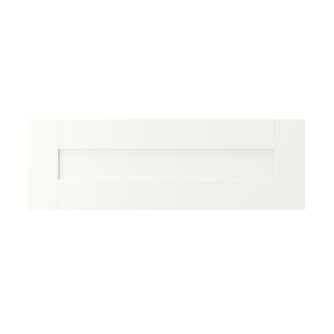 IKEA SANNIDAL lådfront, vit, 60x20 cm