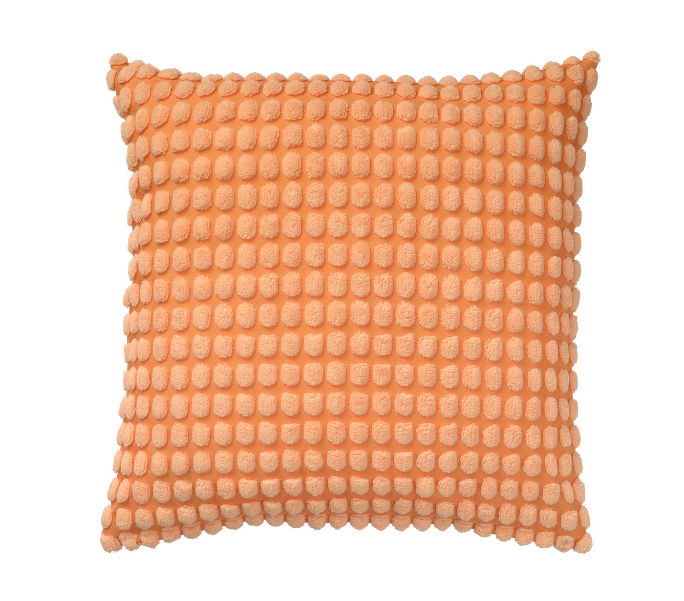 IKEA SVARTPOPPEL kuddfodral, ljusorange, 50x50 cm