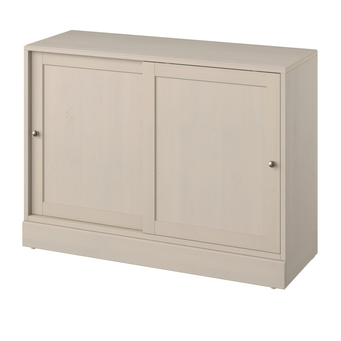 IKEA HAVSTA sideboard grunddel, gråbeige, 121x47x89 cm