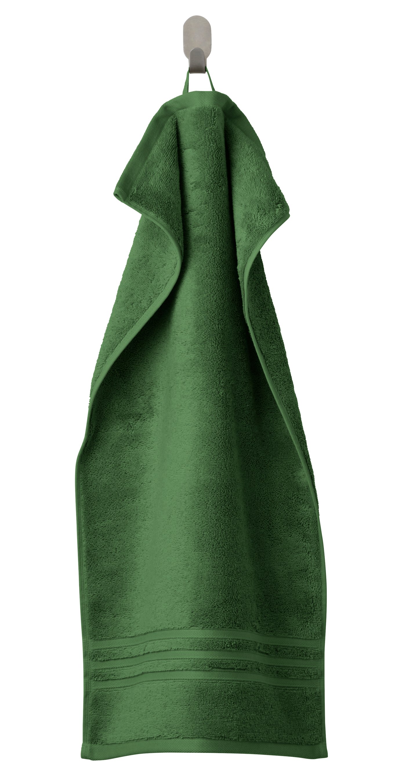 IKEA BROKGLIM handduk, grön, 40x70 cm