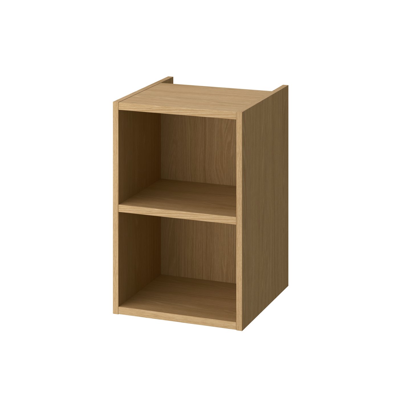 IKEA HAGAÅN öppet skåp, ekmönstrad, 40x48x63 cm